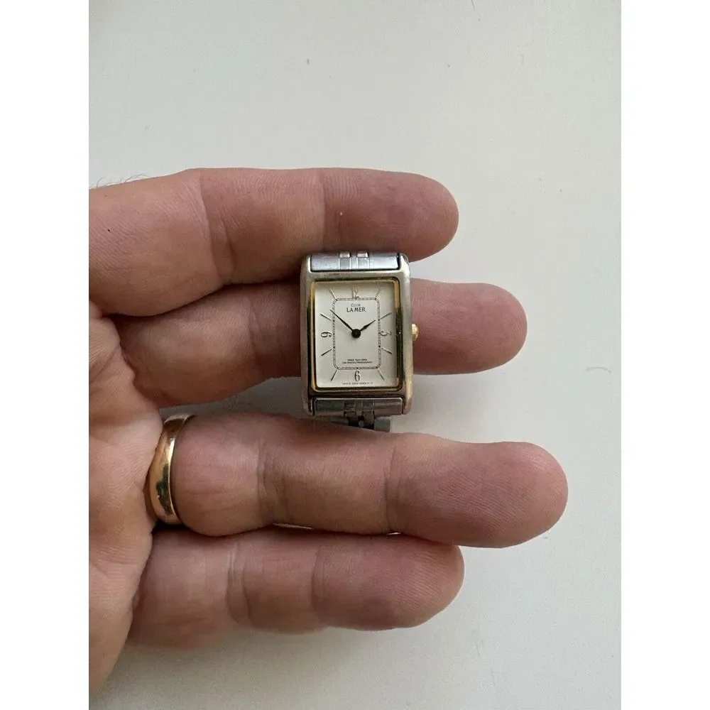 Citizen Club‎ La Mer  Silver Mechanical Watch Women's Rectangular